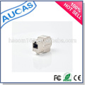 Cat6 / Cat5e / Cat6A RJ45 Modular Jack Para Network / 8P8C keystone conector adaptador / AMP 90 graus plug modular